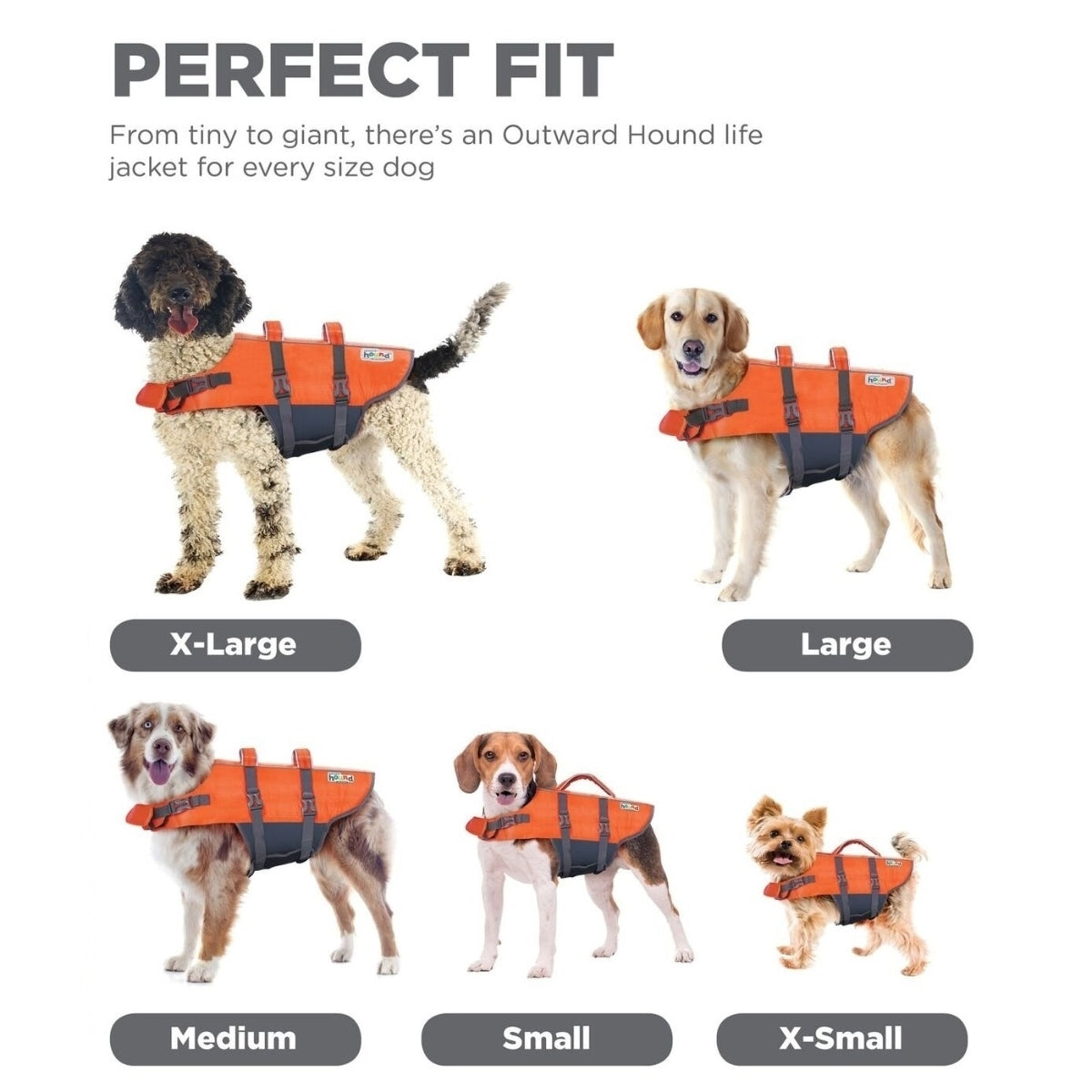 Outward Hound "Granby Splash" Life Jacket for Dogs - Small