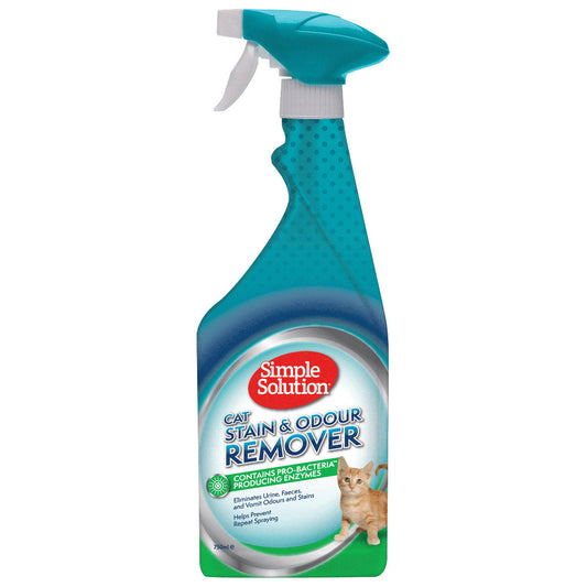 Simple Solution Cat Stain & Odour Remover Enzyme Spray - 750ml