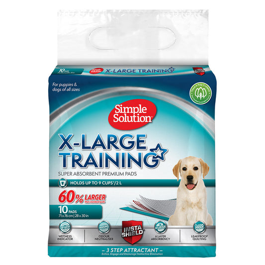 Simple Solution Extra Large Odour Neutralising Dog Training Pads - 10 Pads