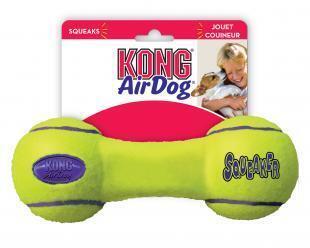 3 x KONG Airdog Squeaker Dumbbell Medium