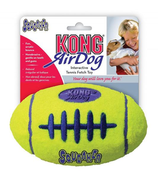 3 x KONG Airdog Squeaker Football Large