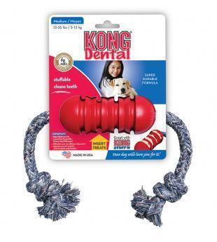 3 x KONG Dental Wrope Medium