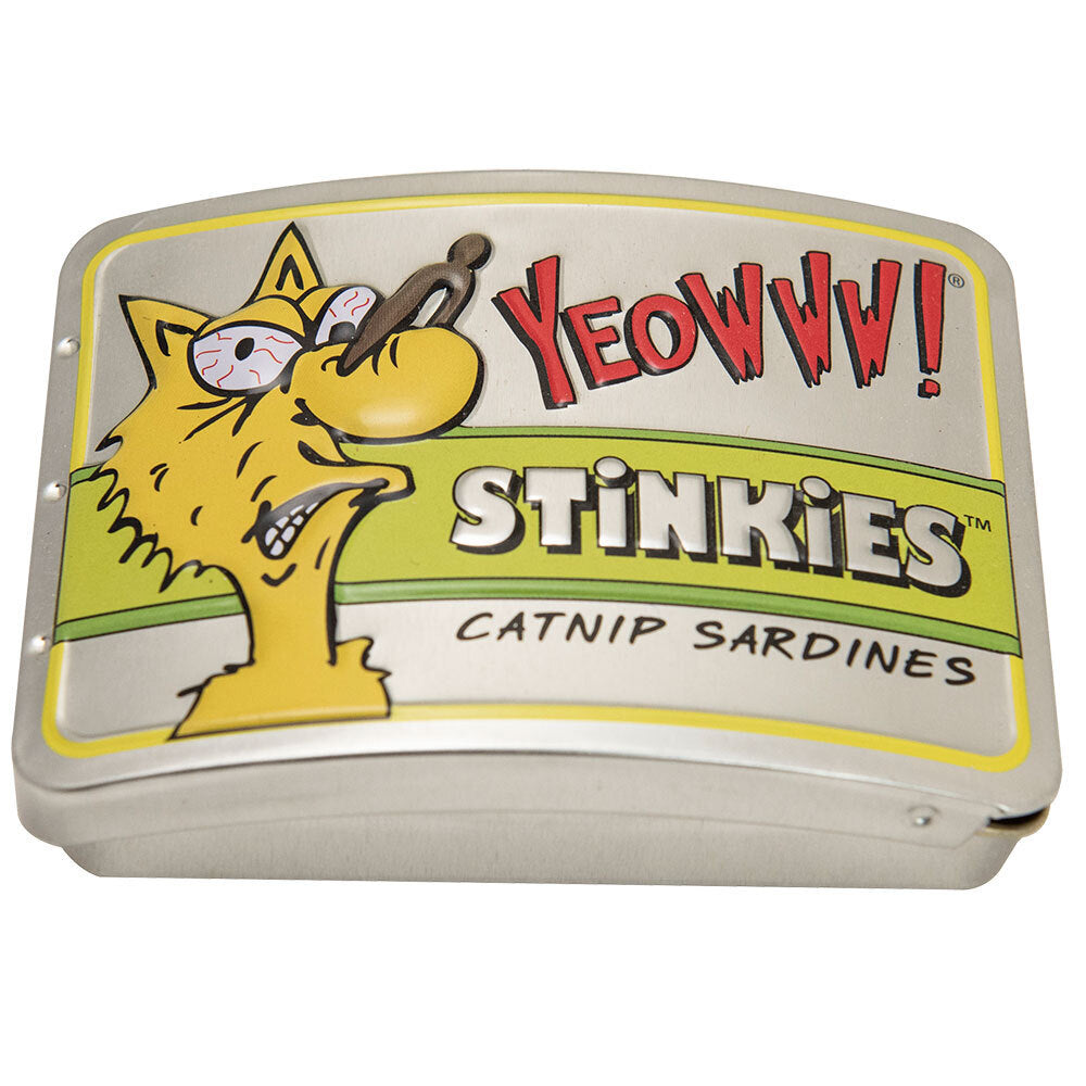 Yeowww! Cat Toys with Pure American Catnip - Tin of 3 Stinkies