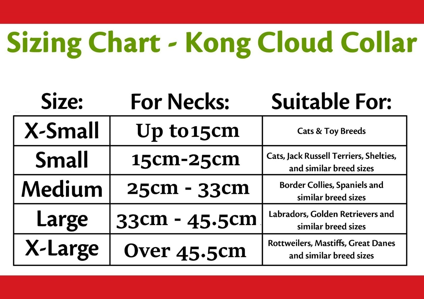 1 x KONG Cloud Collar [Size: Medium]