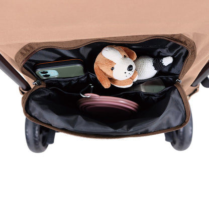 Ibiyaya Gentle Giant Dual Entry Pet Wagon for Dogs up to 25kg - Peach