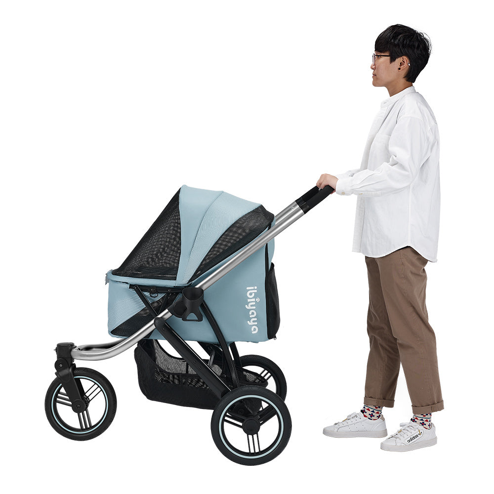 Ibiyaya The Beast Pet Jogging Stroller - Flash Grey