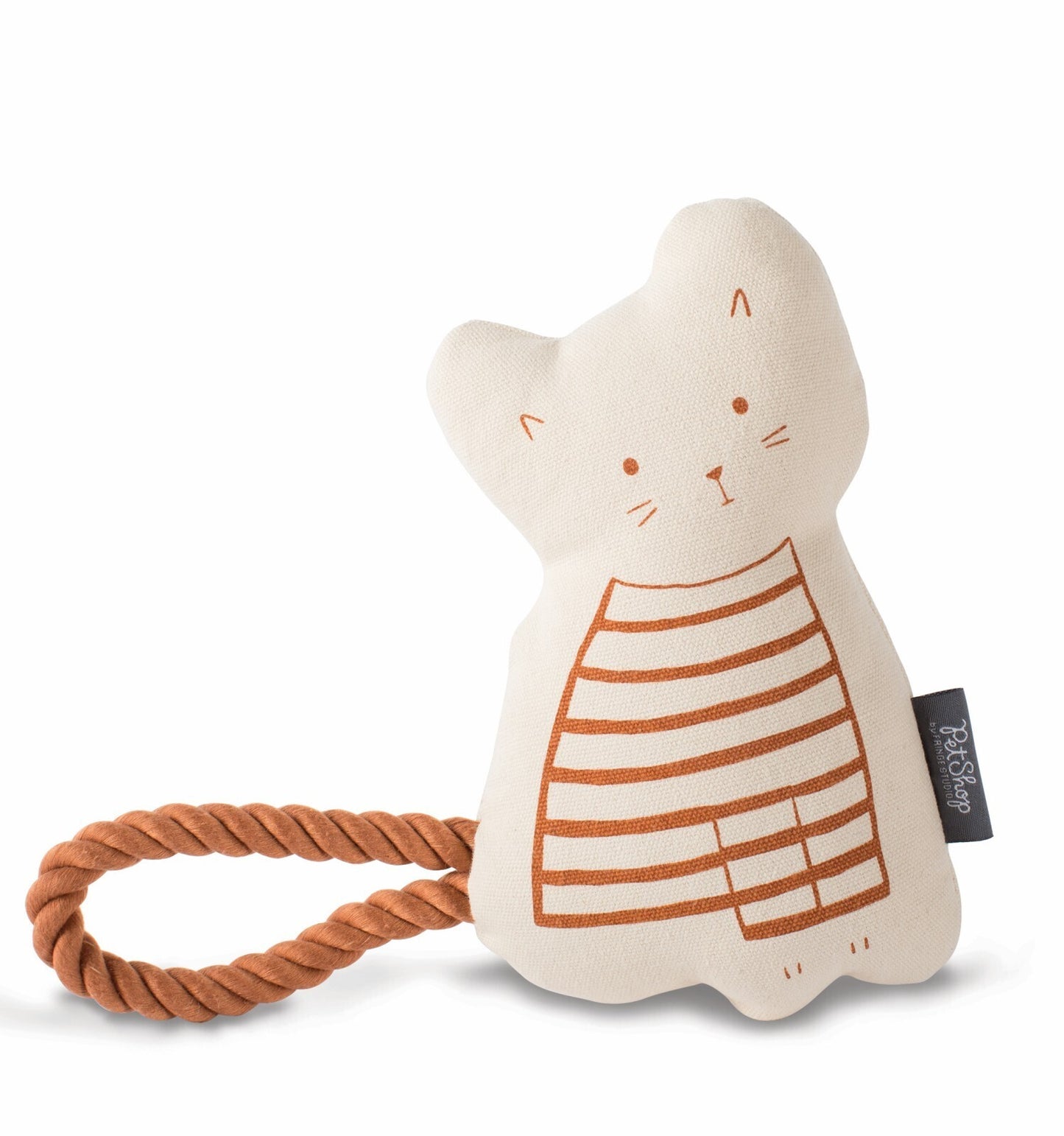 Fringe Studio Miss Kitty Canvas Dog Toy 