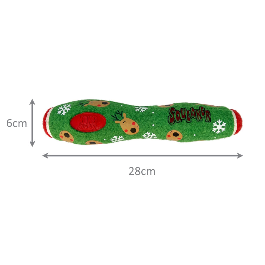 3 x KONG Holiday AirDog Squeaker Stick