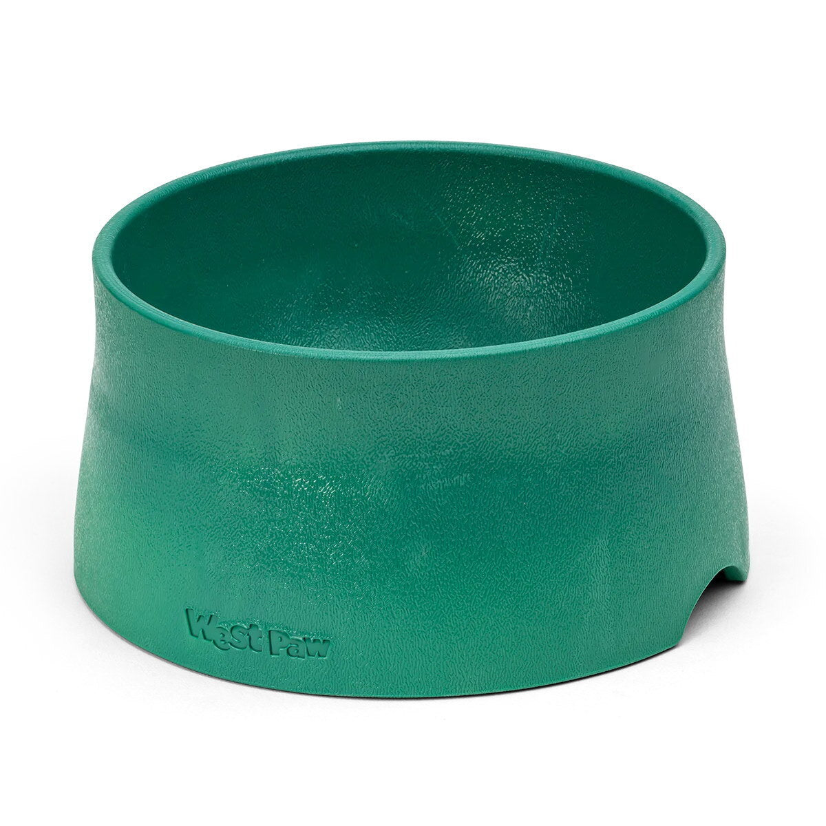 West Paw Seaflex Eco-Friendly No-Slip Dog Food Bowl - Kelp Green