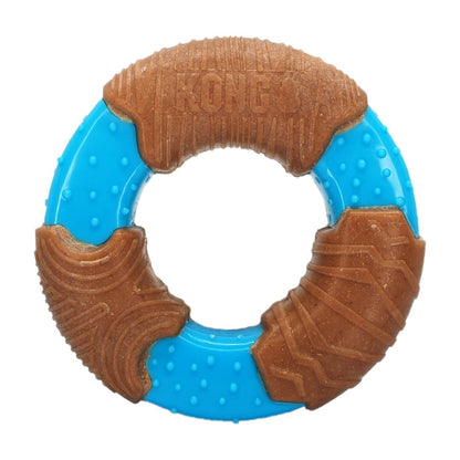 KONG CoreStrength Bamboo Ring Dog Chew Toy x 3