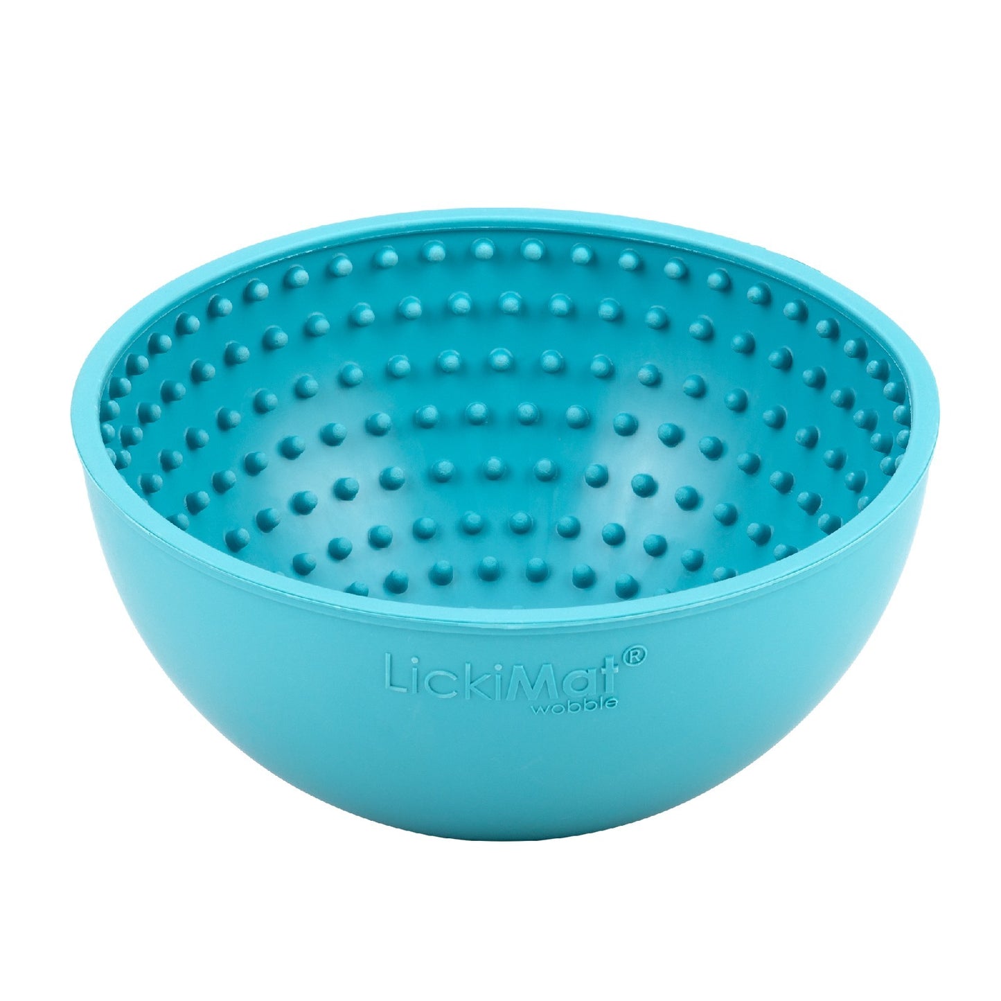 LickiMat Wobble Slow Feeder Boredom Buster Dog Food Bowl - Green