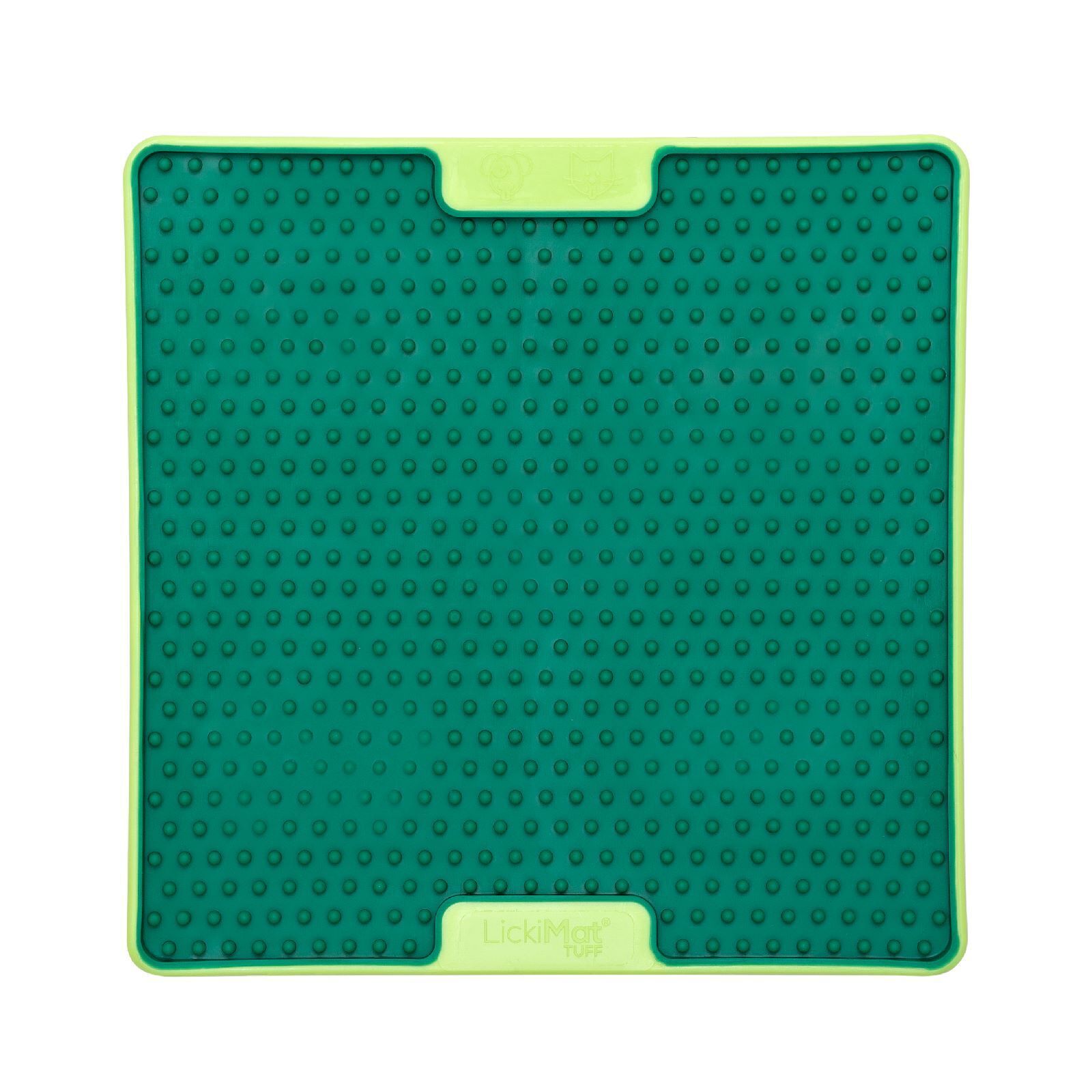 LickiMat Soother PRO Tuff Slow Food Licking Mat for Dogs - Green