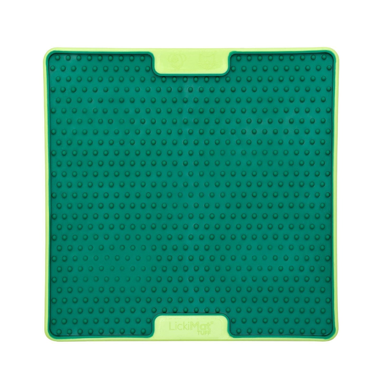 LickiMat Soother PRO Tuff Slow Food Licking Mat for Dogs - Orange