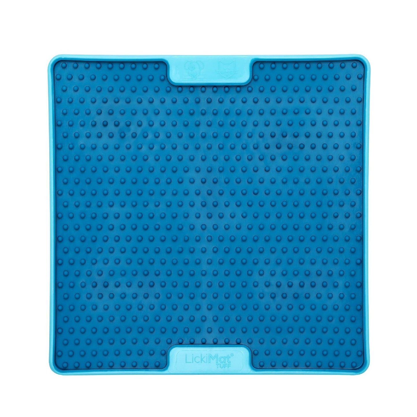 LickiMat Soother PRO Tuff Slow Food Licking Mat for Dogs - Blue