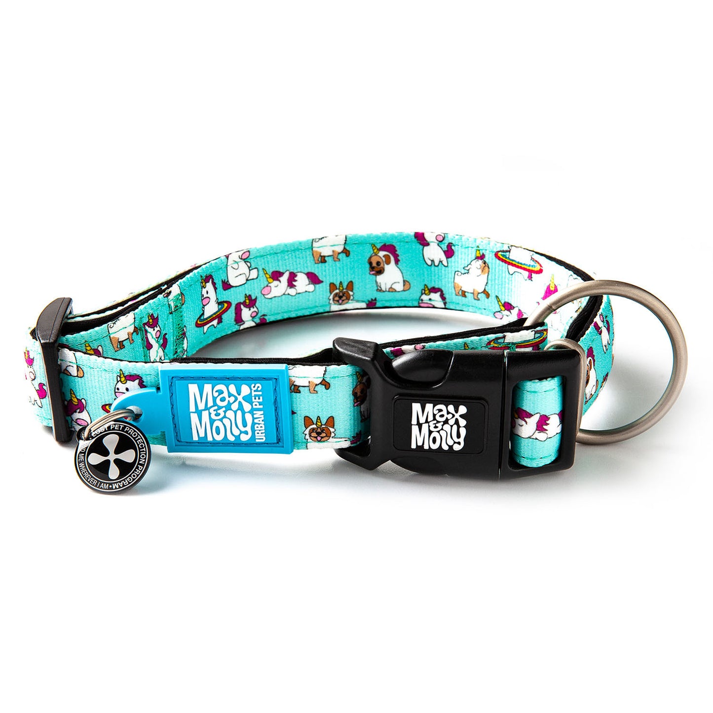 Max & Molly Smart ID Dog Collar - Unicorn - X-Small