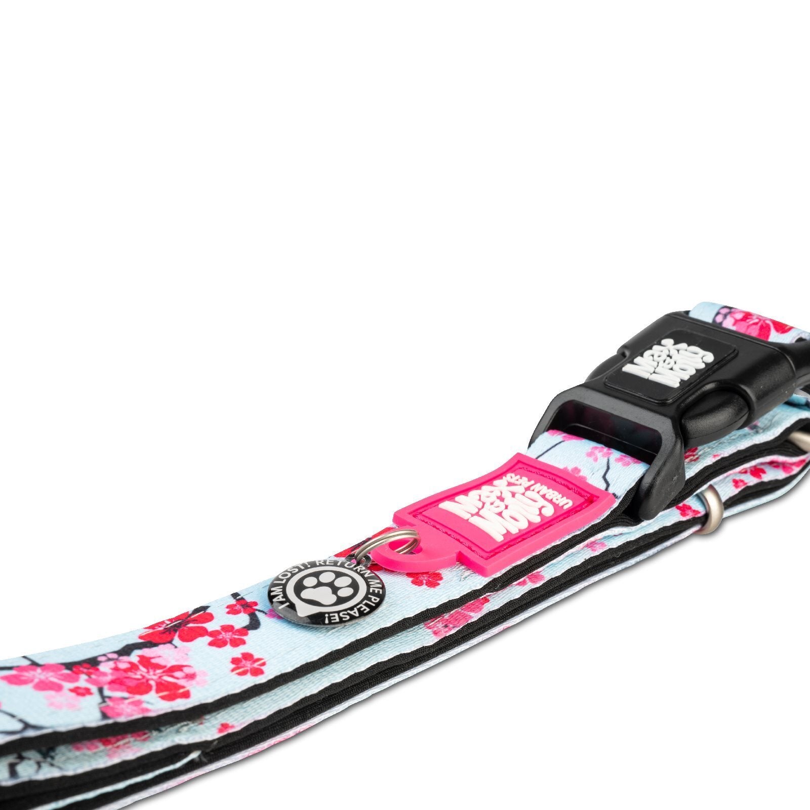 Max & Molly Smart ID Dog Collar - Cherry Bloom - Large