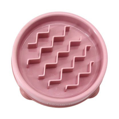 Fun Feeder Wave - Pink - Small by Outward Hound