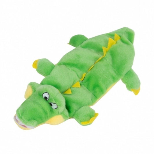 Outward Hound Squeaker Matz Dog Toy - Mini Gator 