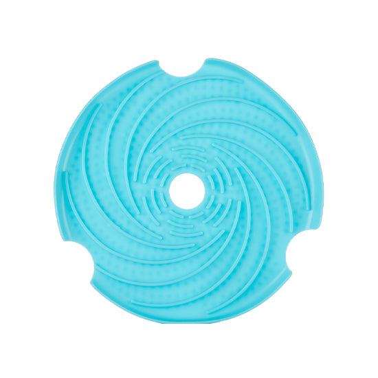 SPIN Interactive 2-in-1 Slow Feeder Lick Pad & Frisbee for Dogs - Blue