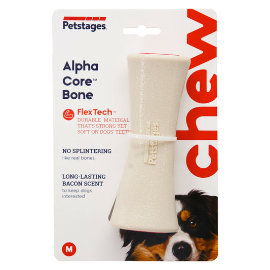 Petstages Alpha Core Bacon Scented Bone Dog Chew