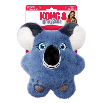 3 x KONG Snuzzles Plush Squeaker Dog Toy - Koala