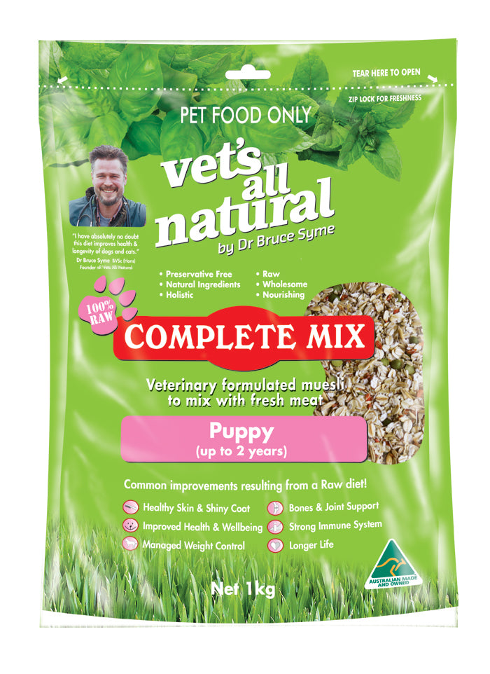 Vets All Natural Complete Mix 1Kg Puppy 