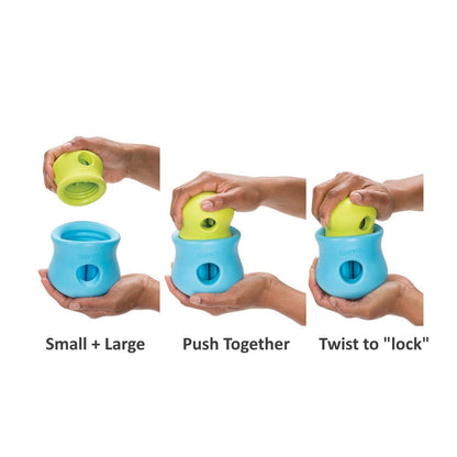 West Paw Toppl Treat Dispensing Dog Toy - Small - Green