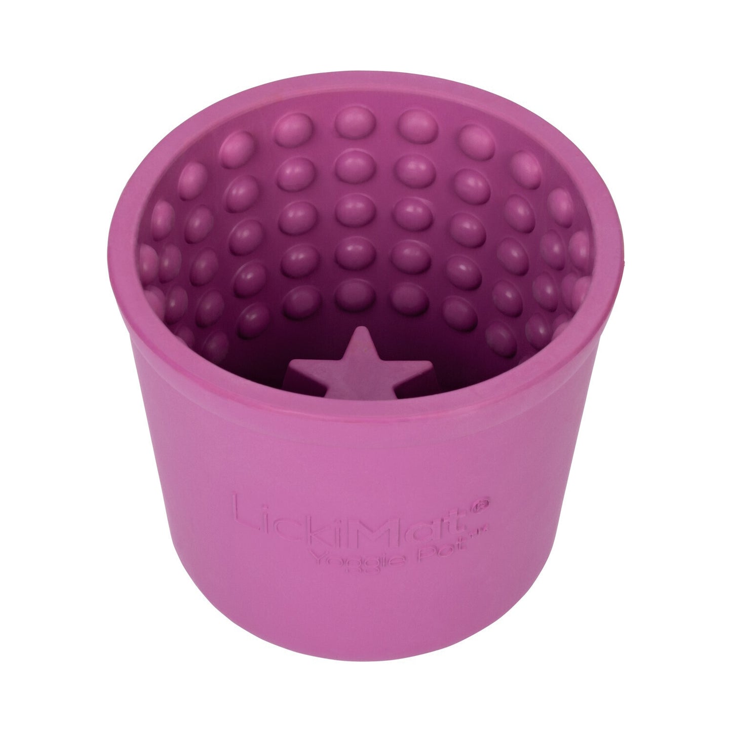 Lickimat Yoggie Pot Green