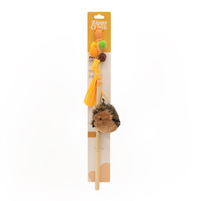 Zippy Paws ZippyClaws Zippystick Cat Toy - Hedgehog 