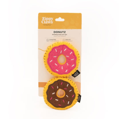 Zippy Paws ZippyClaws Donutz Cat Toy 2-Pack 