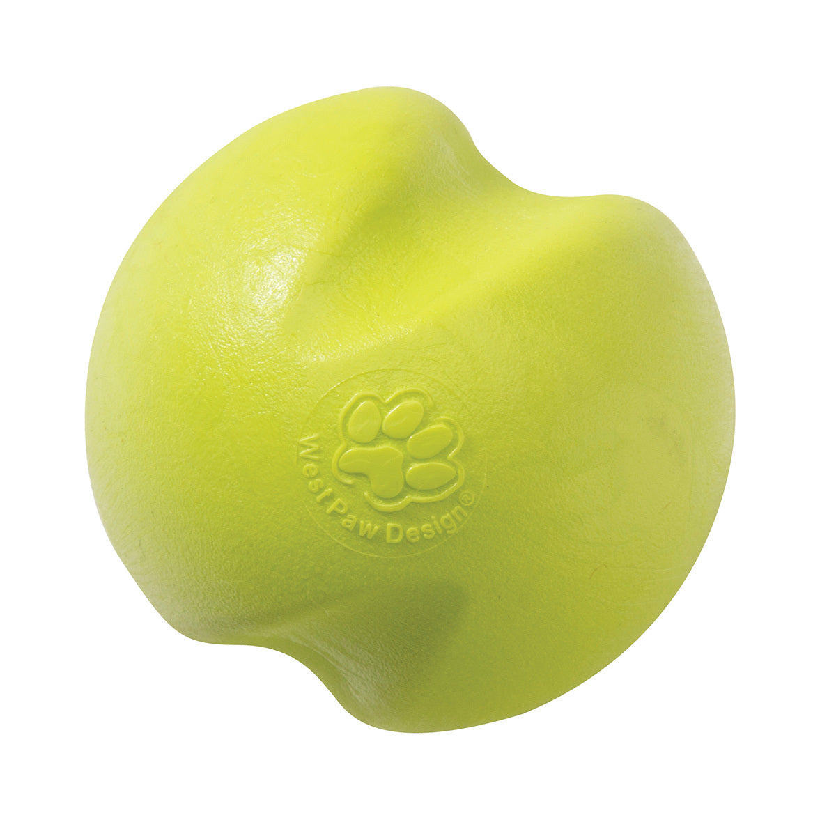 West Paw Jive Zogoflex Fetch Ball Tough Dog Toy - X-Small - Green