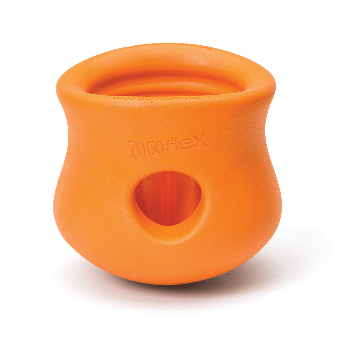 West Paw Toppl Treat Dispensing Dog Toy - Large - Orange