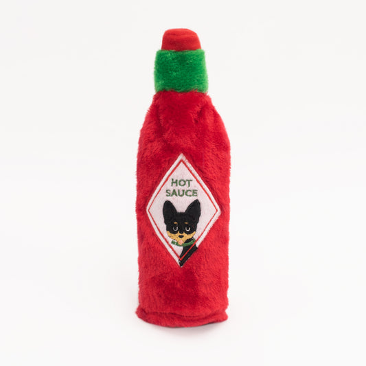 Zippy Paws Hot Sauce Crusherz Crunch & Squeak Dog Toy - Pupbasco